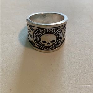 Men’s Harley Davidson Skull Ring